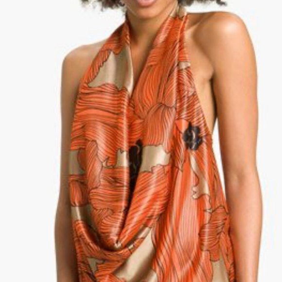 Halter Silk Top, Remain - Picture 3 of 9